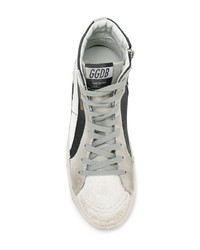 Baskets montantes gris foncé Golden Goose Deluxe Brand