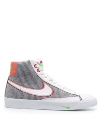 Baskets montantes grises Nike