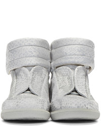 Baskets montantes grises Maison Margiela