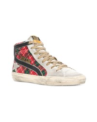 Baskets montantes imprimées multicolores Golden Goose Deluxe Brand