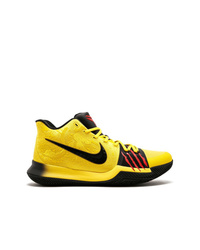 Baskets montantes jaunes Nike