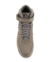 Baskets montantes marron clair Nike