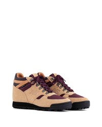 Baskets montantes marron clair New Balance