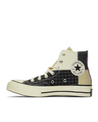 Baskets montantes multicolores Converse