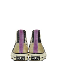 Baskets montantes multicolores Converse