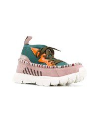 Baskets montantes multicolores Valentino