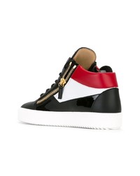 Baskets montantes multicolores Giuseppe Zanotti Design