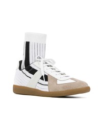 Baskets montantes multicolores Maison Margiela