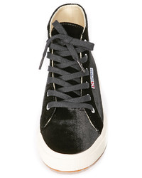 Baskets montantes noires Superga