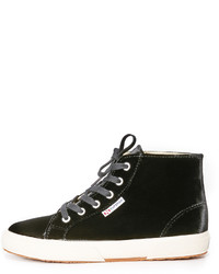 Baskets montantes noires Superga