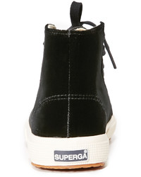 Baskets montantes noires Superga