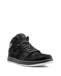 Baskets montantes noires Jordan