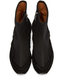 Baskets montantes noires Damir Doma