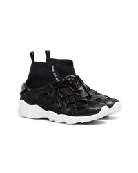 Baskets montantes noires Asics