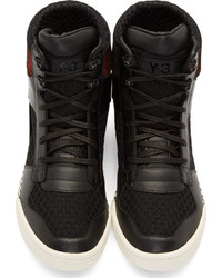 Baskets montantes noires Y-3