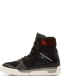 Baskets montantes noires Y-3