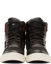 Baskets montantes noires Y-3