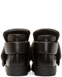 Baskets montantes noires Giuseppe Zanotti