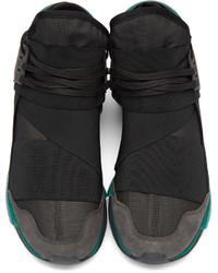 Baskets montantes noires Y-3