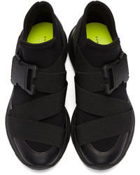 Baskets montantes noires Christopher Kane