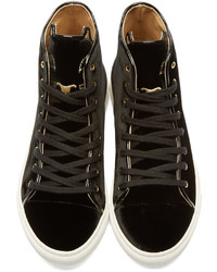 Baskets montantes noires Charlotte Olympia
