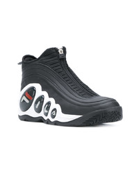 Baskets montantes noires Fila