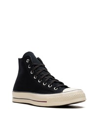 Baskets montantes noires Converse