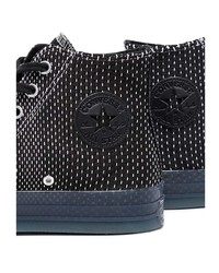 Baskets montantes noires Converse