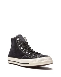 Baskets montantes noires Converse