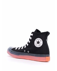 Baskets montantes noires Converse