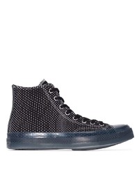 Baskets montantes noires Converse