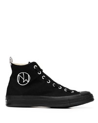 Baskets montantes noires Converse