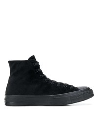 Baskets montantes noires Converse