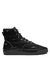 Baskets montantes noires Converse