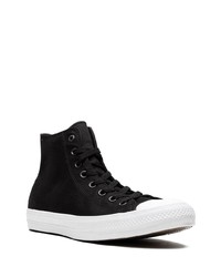 Baskets montantes noires Converse