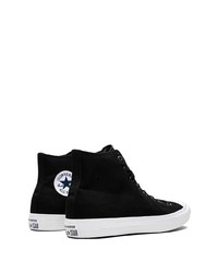 Baskets montantes noires Converse