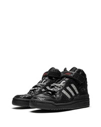 Baskets montantes noires adidas