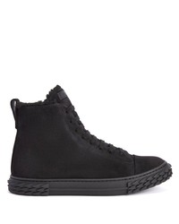 Baskets montantes noires Giuseppe Zanotti