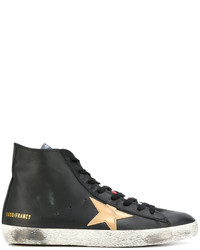 Baskets montantes noires Golden Goose