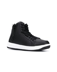 Baskets montantes noires Ea7 Emporio Armani