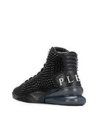 Baskets montantes noires Philipp Plein