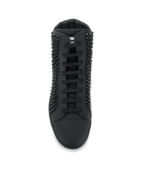 Baskets montantes noires Philipp Plein