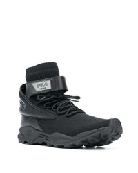 Baskets montantes noires Fila