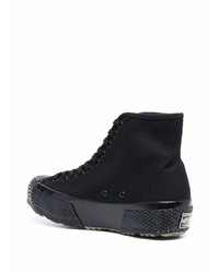 Baskets montantes noires Superga