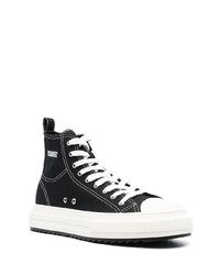 Baskets montantes noires DSQUARED2