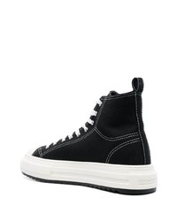 Baskets montantes noires DSQUARED2