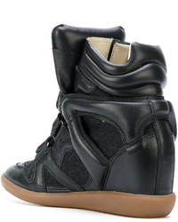 Baskets montantes noires Etoile Isabel Marant