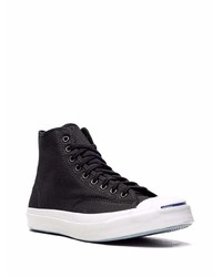 Baskets montantes noires Converse