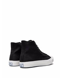 Baskets montantes noires Converse