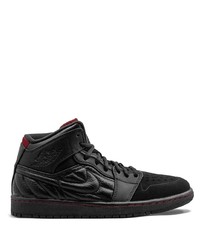 Baskets montantes noires Jordan